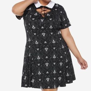 Emily the strange gothic portrait dress sz 2X NWT